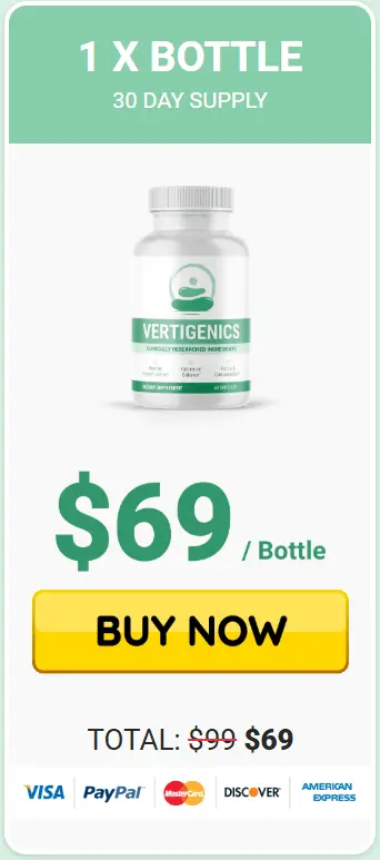 Vertigenics 1  bottle